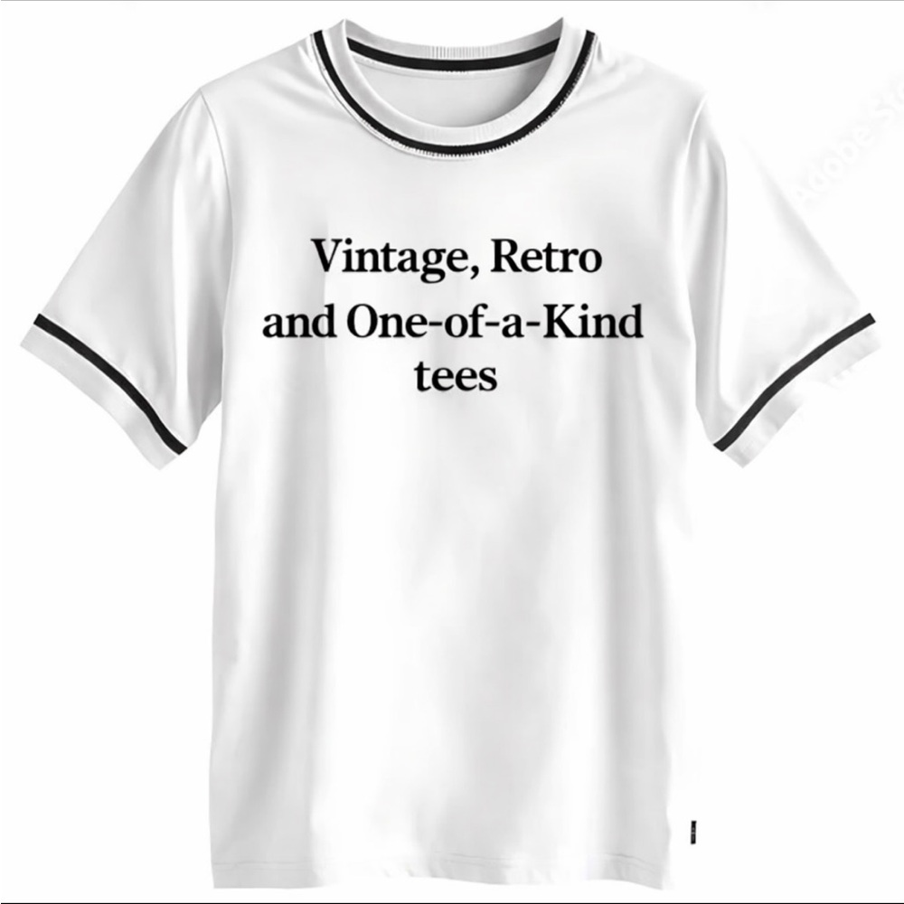 New Listings Added Daily- Vintage, Retro styled and One-of-a-Kind Tees